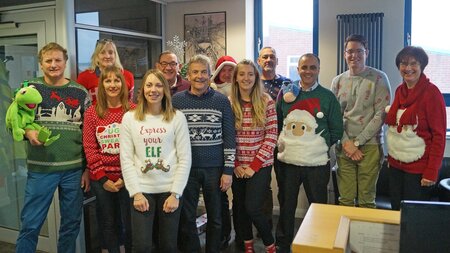 Port hold Christmas jumper day for worthy cause