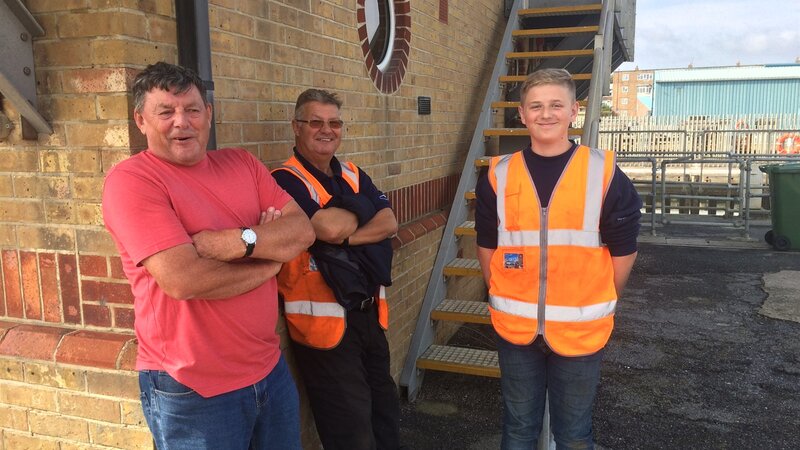 Long serving employee bids farewell to Shoreham Port