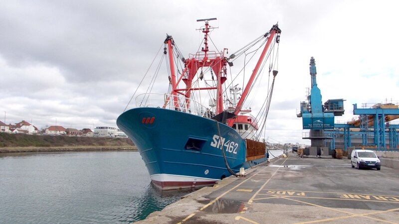 UK's number 1 scallop port welcomes home registered vessel