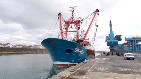 UK's number 1 scallop port welcomes home registered vessel