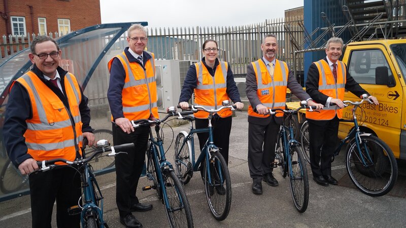 New port bikes set to improve staff fitness and reduce emissions