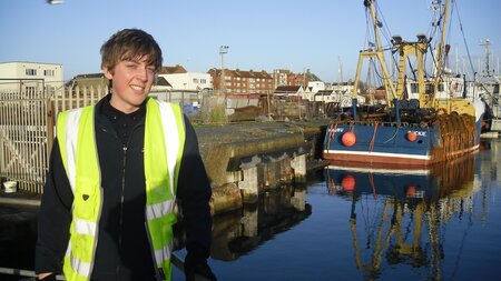 Port staff share apprenticeship experience with students in Brighton