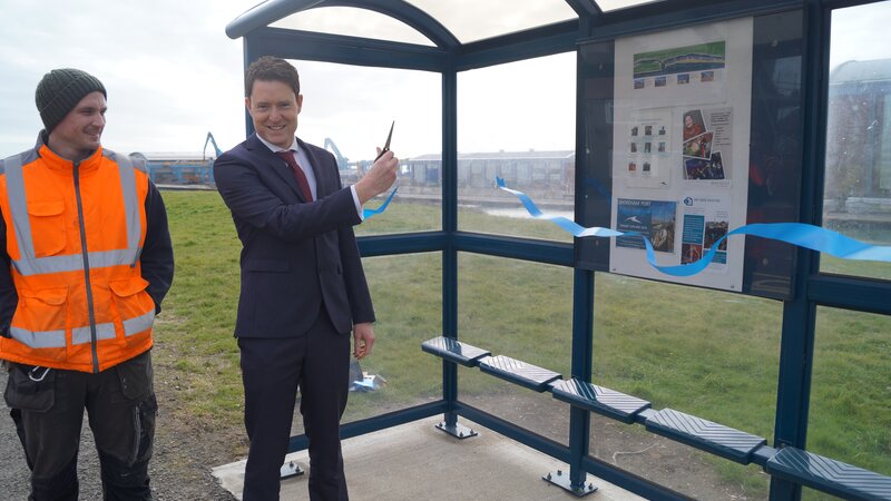 Shoreham Port fund much needed new bus shelters