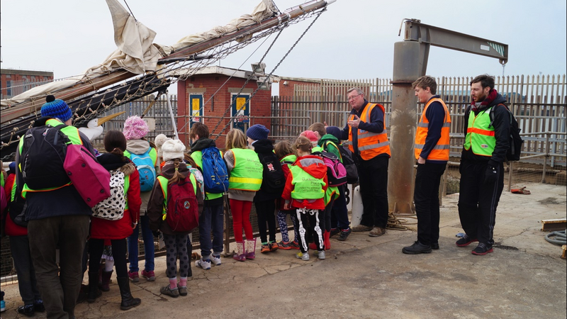 The montessori place enjoy first school visit of the year