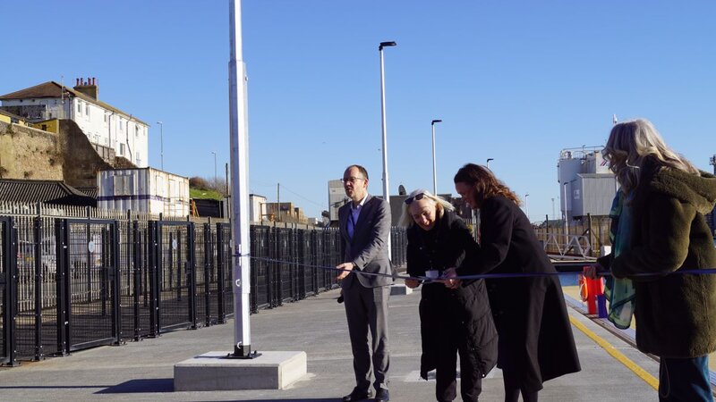 Shoreham Port unveils newly refurbished Fishersgate Marina