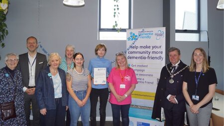 Port Kitchen becomes the first café in Adur to achieve Alzheimer's Society Dementia Friendly status