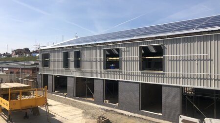 Hove enterprise centre extension takes shape at Shoreham Port