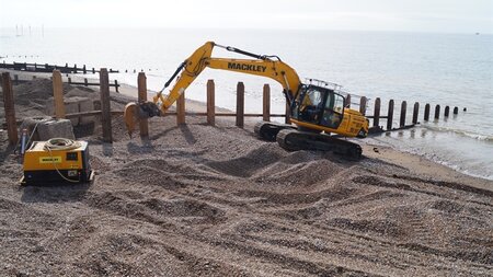 Second stage complete in coast protection project