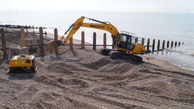 Second stage complete in coast protection project