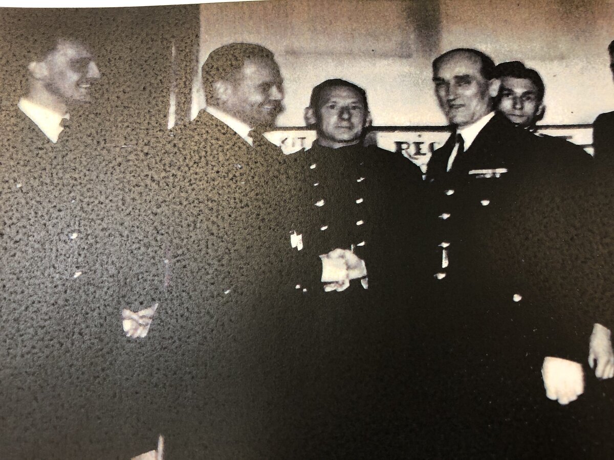 Men shaking hands