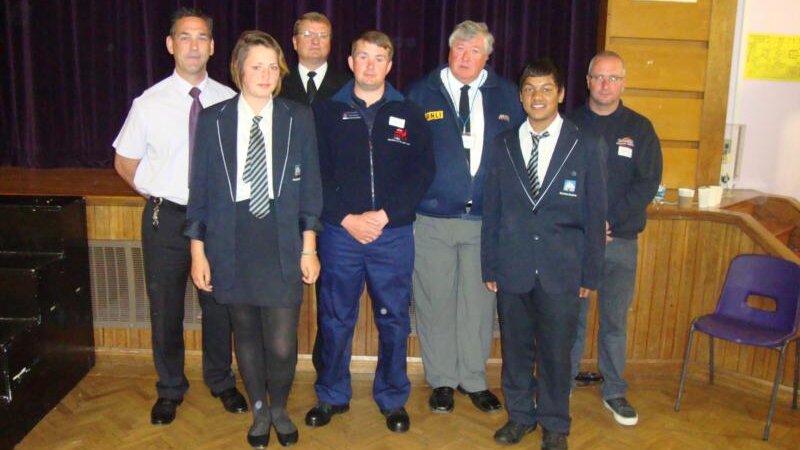 Port delivers safety message to school