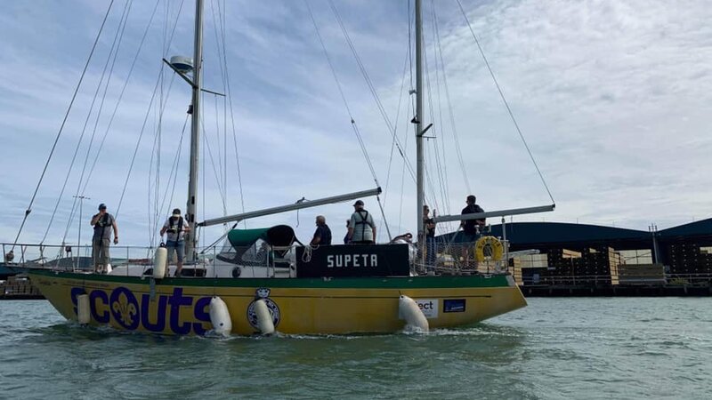 Shoreham Port partner with lancing sea scouts