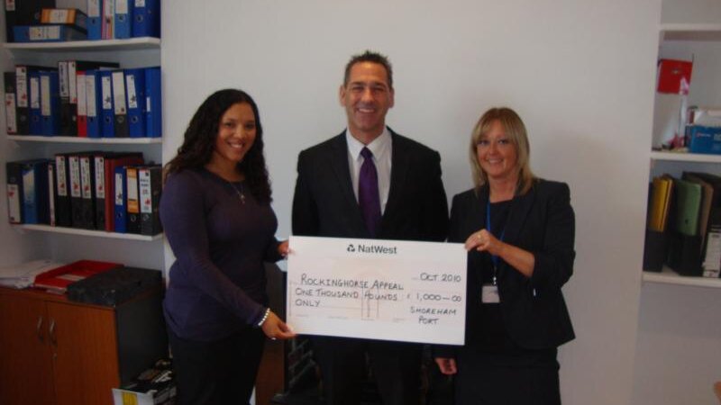 Shoreham Port supports local charities