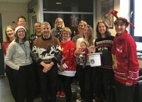 Shoreham Port staff get festive to raise money for Sussex cancer fund