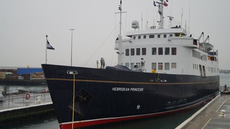 Port welcomes first ever cruise ship