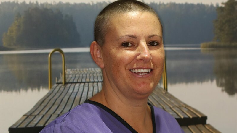 Braving the shave for macmillan