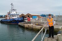 Practical learning at Shoreham Port