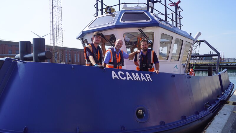 Shoreham Port unveil new tug boat