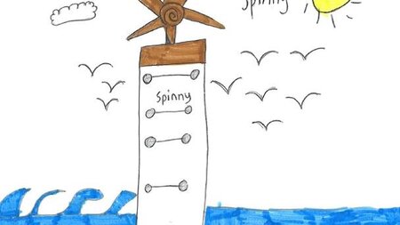 Wind turbine naming competition winners announced