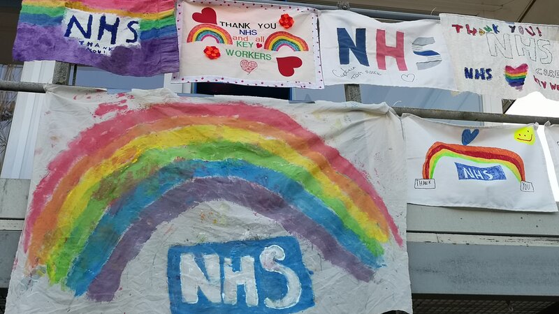 Shoreham Port flies flags for captain tom moore nhs appeal