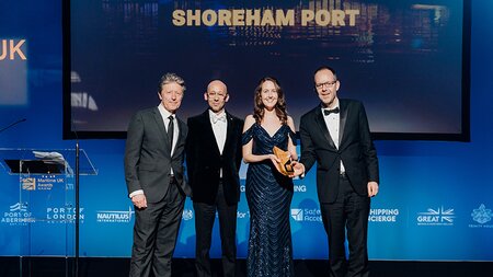 Shoreham Port named Diversity and Inclusion Champion at Maritime UK Awards