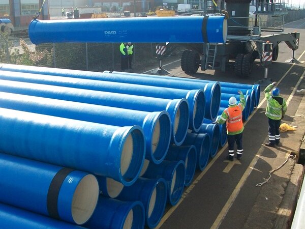 From belgium to Shoreham: fresh water pipes soon to form new water main in south east