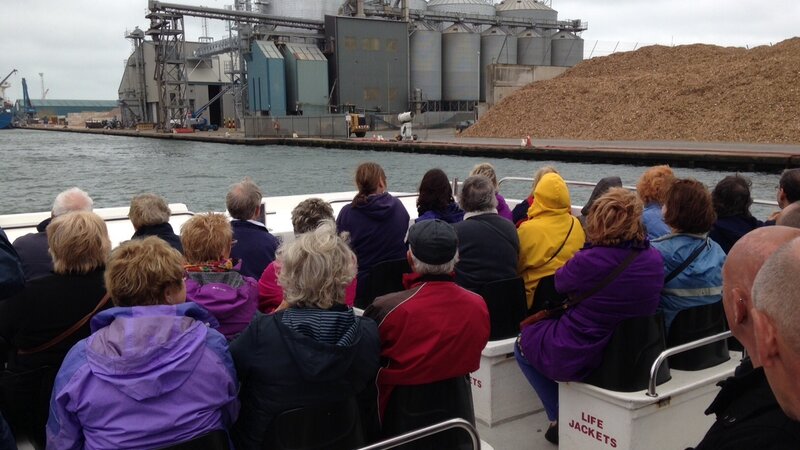 Port boat tours very popular with local community