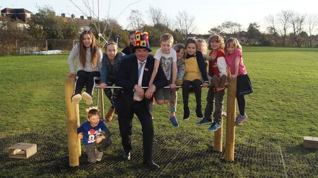 Port celebrate playground opening in Shoreham