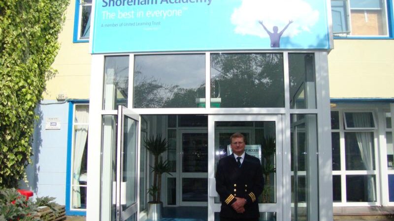 Port delivers safety message to school