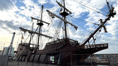 The “Galeón Andalucía” comes to Shoreham Port