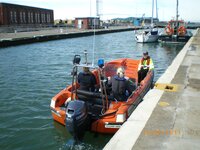 Port patrols working with the users