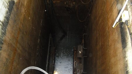 Engineering team complete complicated operation