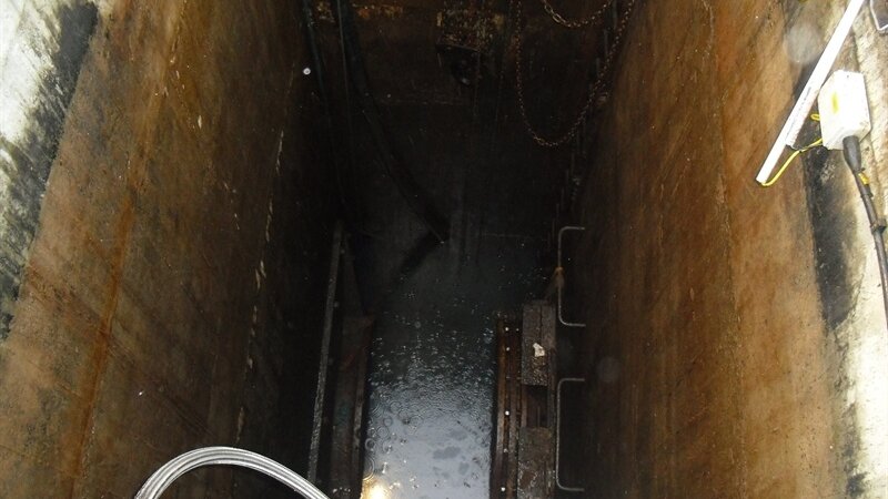 Engineering team complete complicated operation