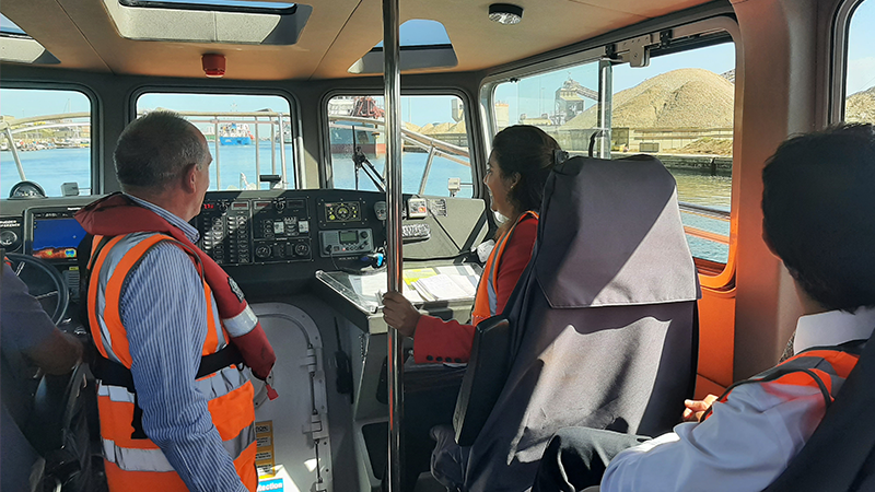 Shoreham Port welcomes Minister Nusrat Ghani
