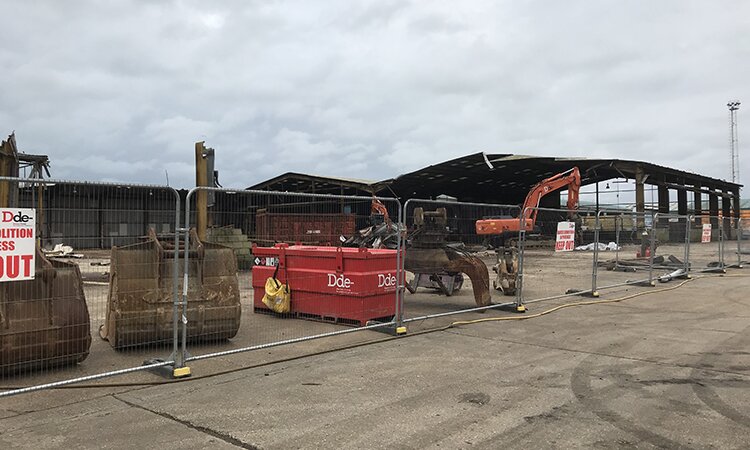 Port engineers celebrate site improvements