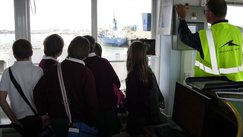 Port tours for primary school pupils