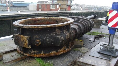 Engineering team complete complicated operation