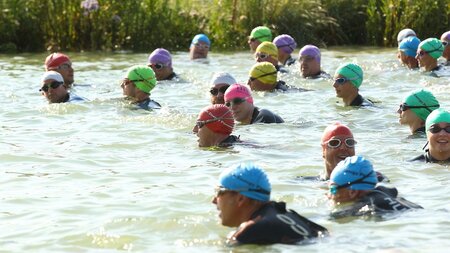 Local port supports 5k river adur swim