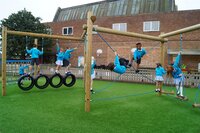 St. peter's primary enjoy new play area