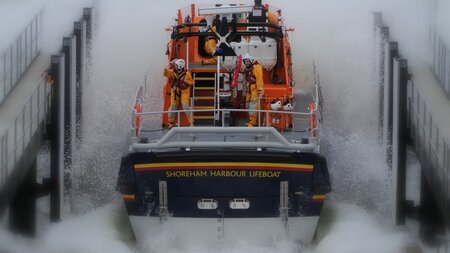 Port supports staff dedicated to the rnli