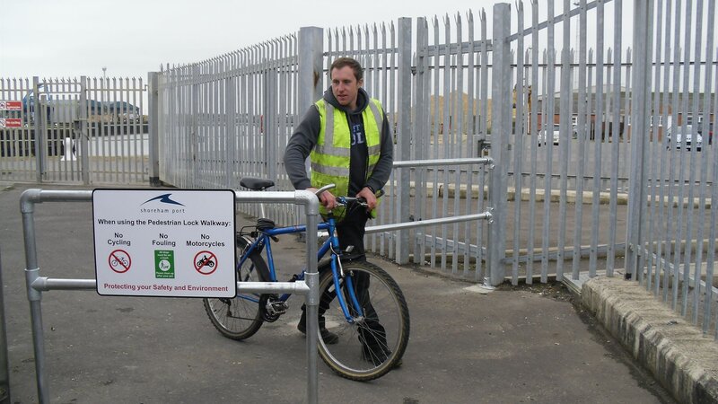 Shoreham Port launches safe cycling campaign