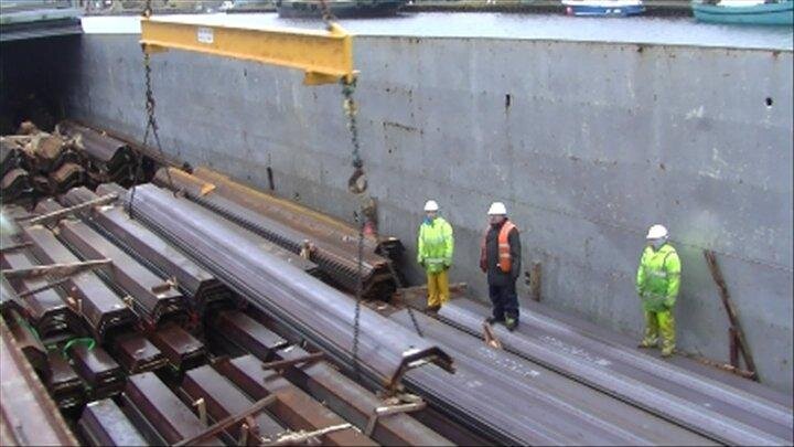 World's leading steel company moves operations to Shoreham Port