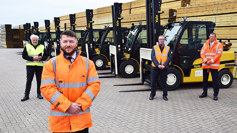 Shoreham Port invests £2m in UK-built Yale lift trucks from Forkway Group