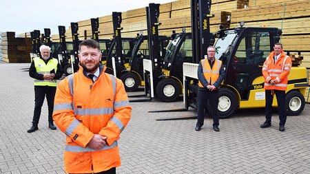 Shoreham Port invests £2m in UK-built Yale lift trucks from Forkway Group