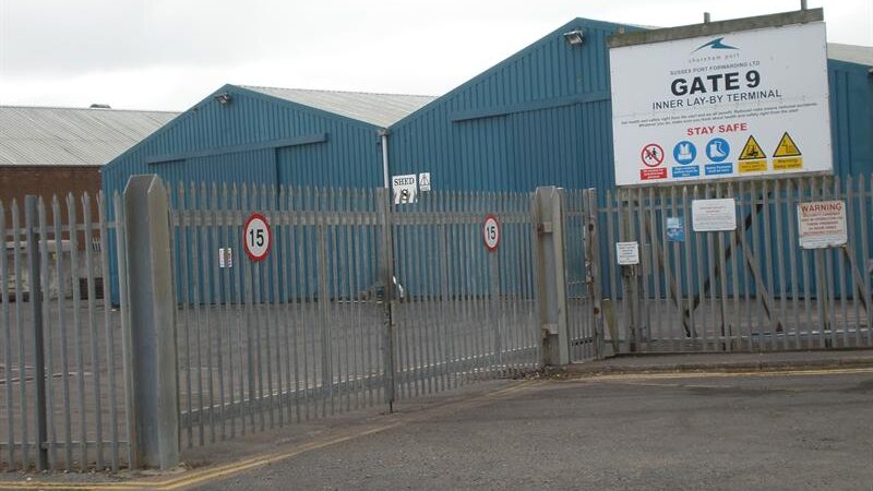 Ammonium nitrate safely secured and stored