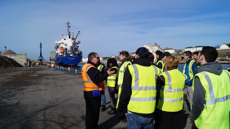 Port hosts educational tours for local students