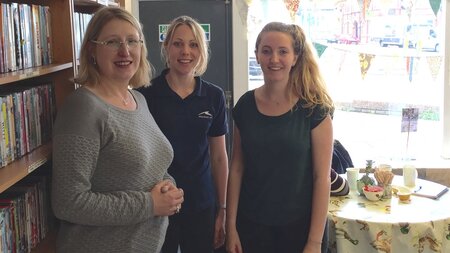 Port staff support local emmaus store