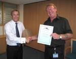 Keith's still focused and sharp after 30 years at Shoreham Port