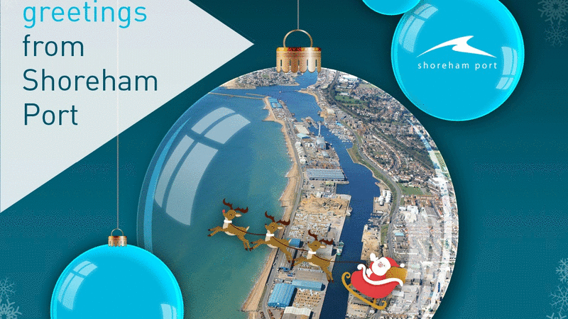 A very happy Christmas from the team at Shoreham Port