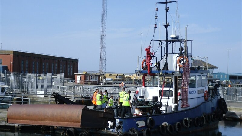 Learning on tour at Shoreham Port